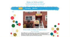 Desktop Screenshot of blakeandmilforddaycare.com